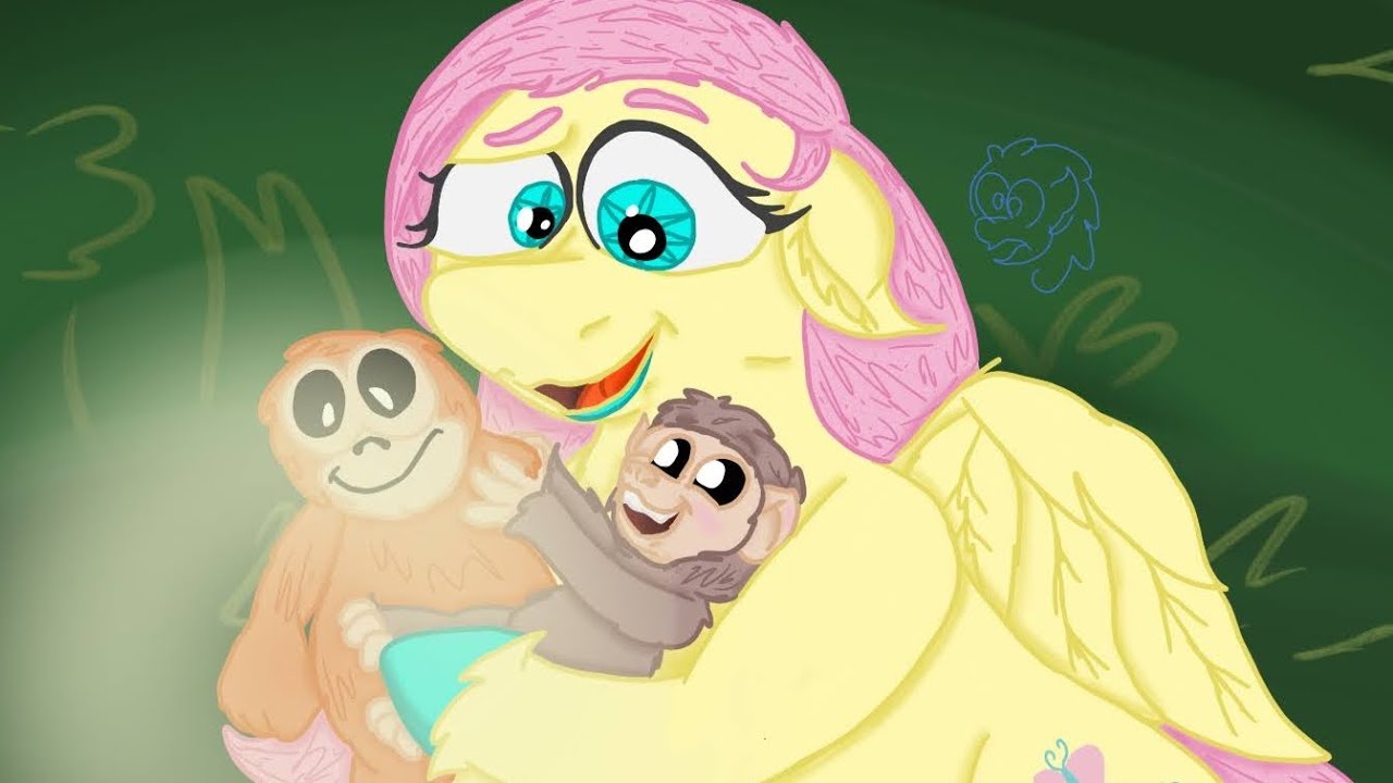 Fluttershy and Punch ( drawing clip)