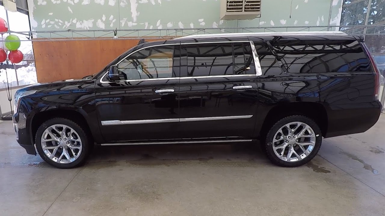 2018 Cadillac Escalade ESV Platinum - BLACK RAVEN
