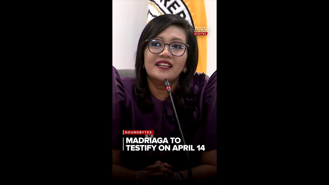 Luistro: Ramil Madriaga to testify on April 14 VP Duterte impeachment hearing | ANC