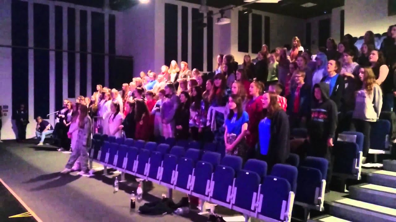 Barnsley Youth Choir | Singathon Night - All of Me [John Legend] (27/8th Feb 2015)