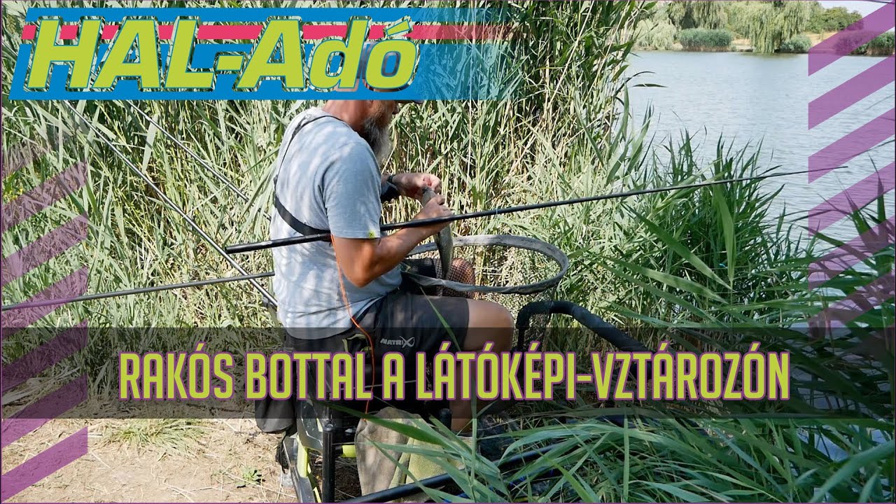 Rakós bottal a Látóképi-víztározón