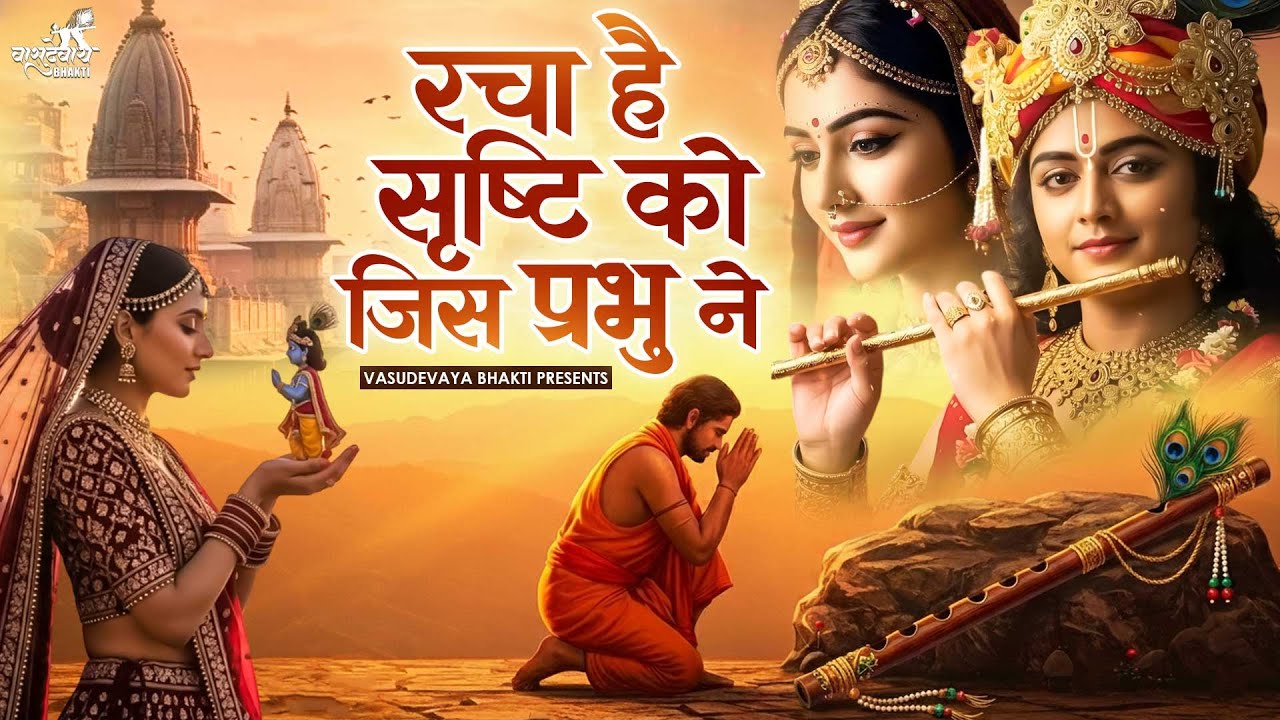 रचा है सृष्टि को जिस प्रभु ने | Racha Hai Srishti Ko Jis Prabhu Ne | New Krishna Bhajan 2025
