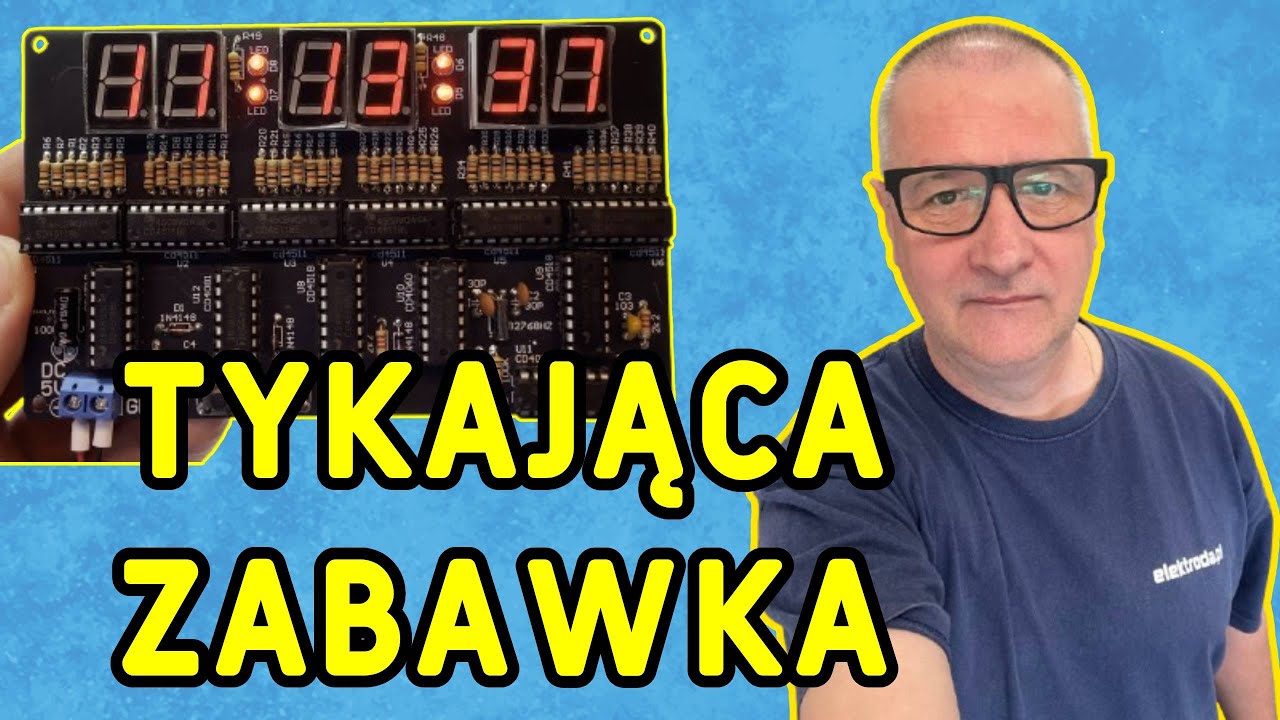 Zegar - KIT z Aliexpress - montaz i uruchomienie.