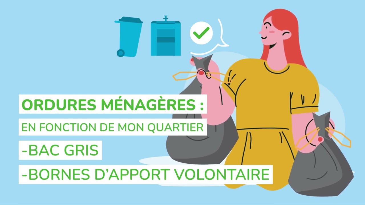 Mes déchets, c'est là où il faut quand il faut !