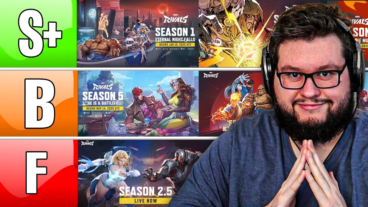 Официальная таблица уровней для игры Flats в Marvel Rivals Seasons.