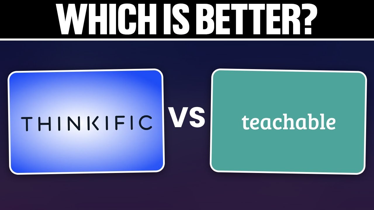 Thinkific vs  Teachable Comparison 2025! (Which One is Better?)