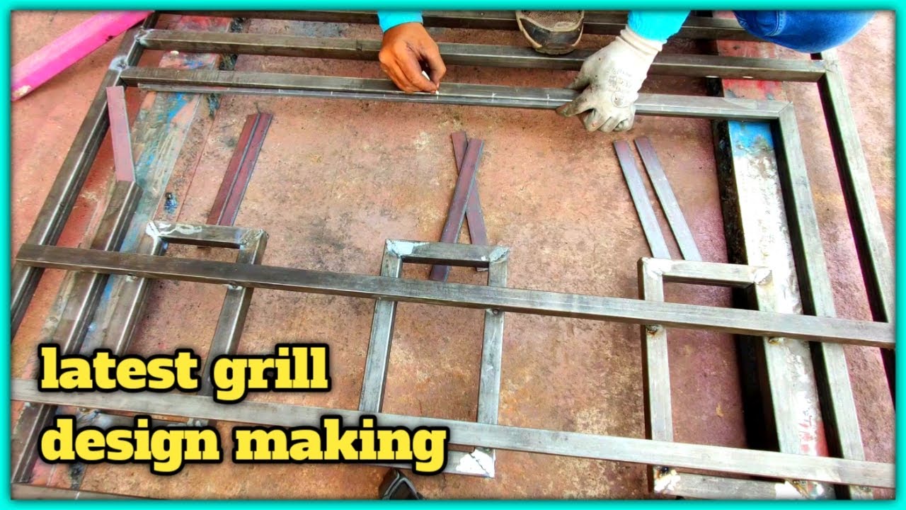 Stylish Window grill Design new | How to make a grill at home | Iron grill design 2023