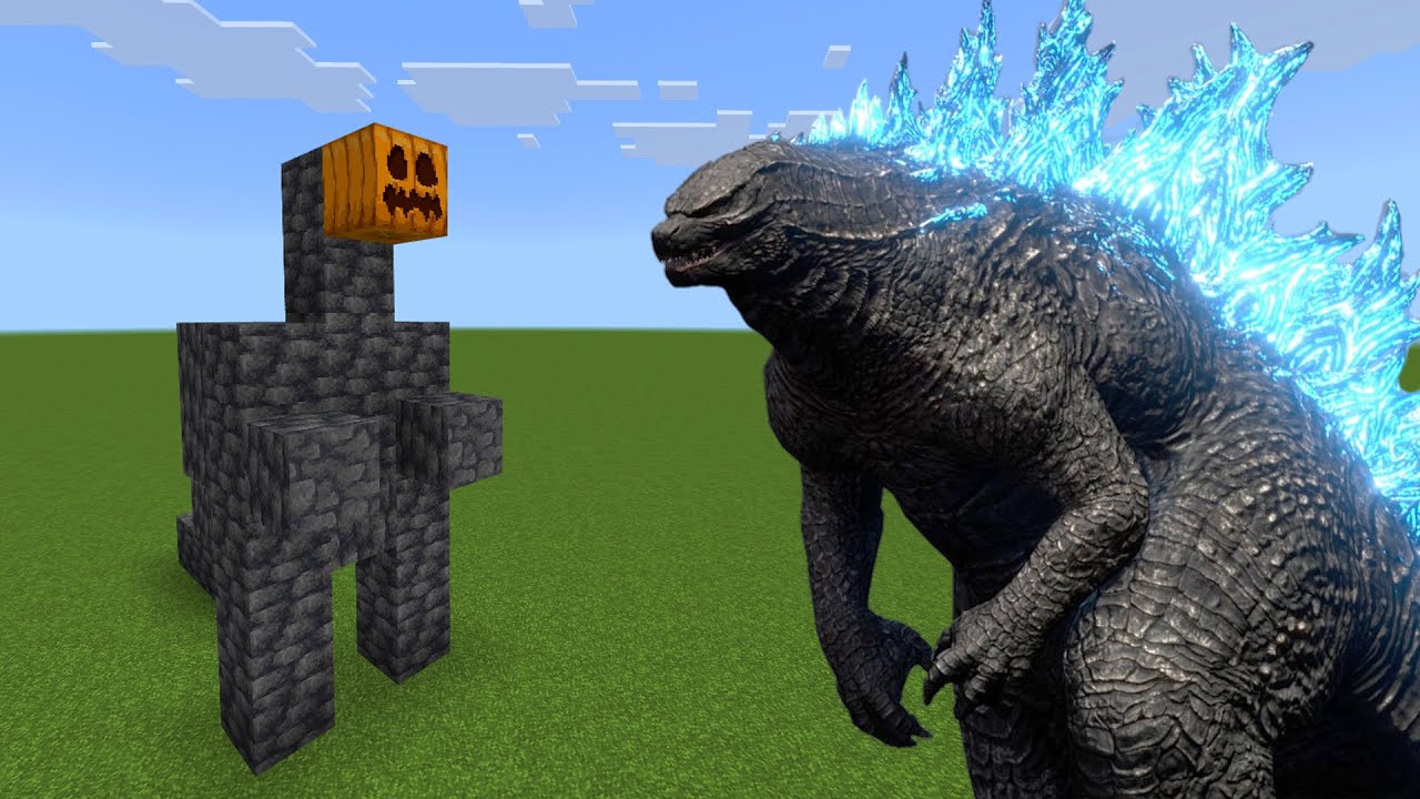 Godzilla Addon in Minecraft PE! 2