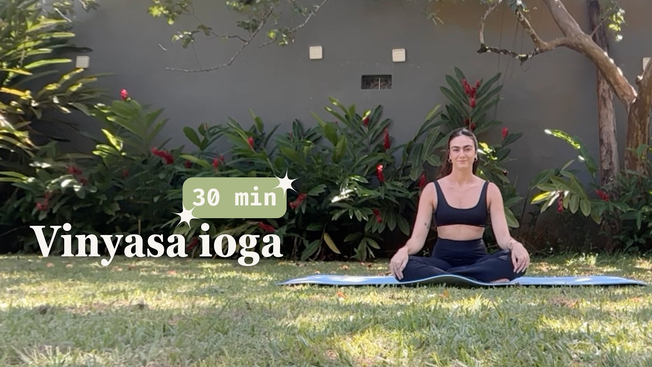 30 MIN DE VINYASA YOGA | Para se apaixonar pelo ioga 💌🧘‍♂️