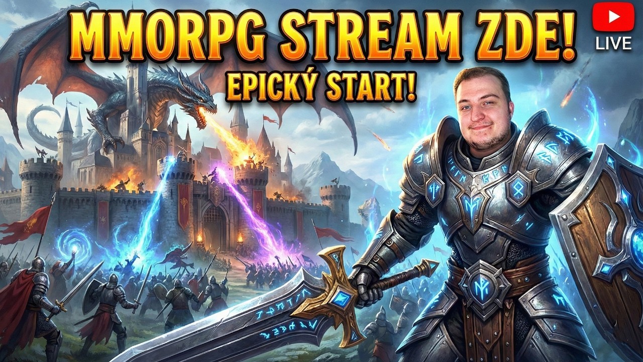 HRAJEME MMORPG PECKY JAKO LOTRO A METIN 2  A JINÉ✌️pokec 🤔 🔴LIVE CZ/SK 🔴