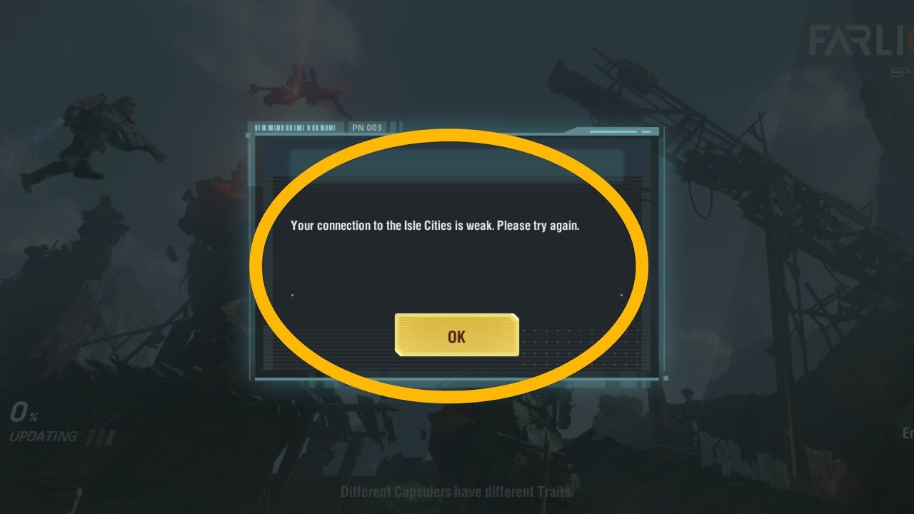 Farlight 84 game servers down 😑