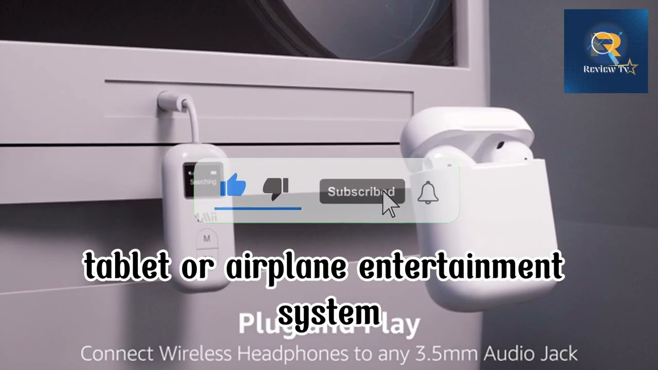 1Mii SafeFly Pro Bluetooth Transmitter & Receiver &ndash; Ultimate In-Flight Audio Solution! | Review TV