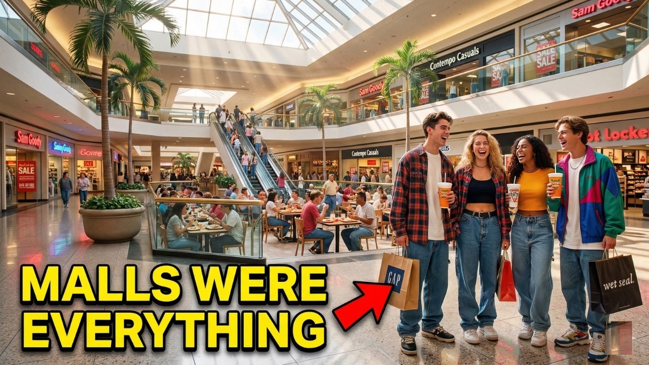 What Going to the Mall Was Like in 1990s California