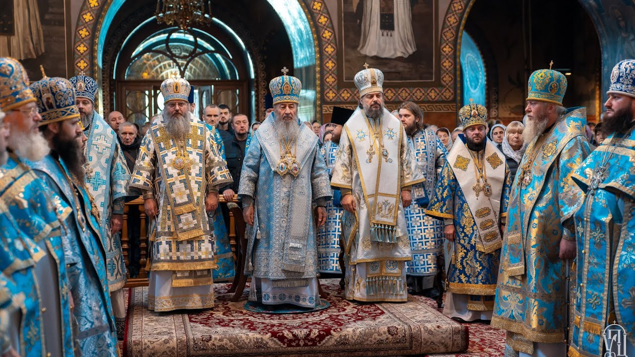 🔹 Предстоятель очолив Божественну літургію престольного свята Покровського жіночого монастиря Києва