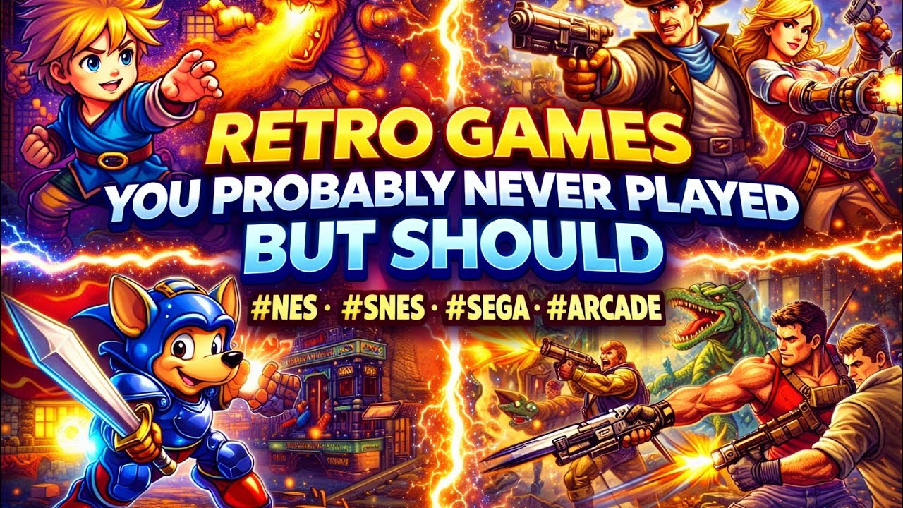 Retro Games You Probably Never Played But Should