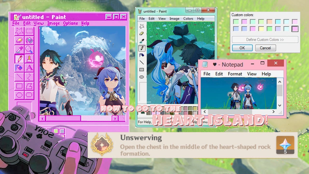 How to go to the Heart Island :) #genshintips