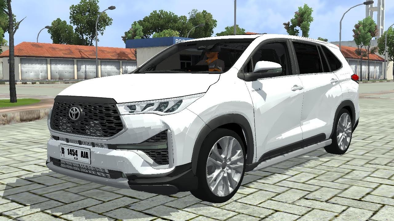 Mod Bussid Toyota Kijang Innova Zenix Q Hybrid EV (Electric Vehicle) Bus Simulator Indonesia #Toyota