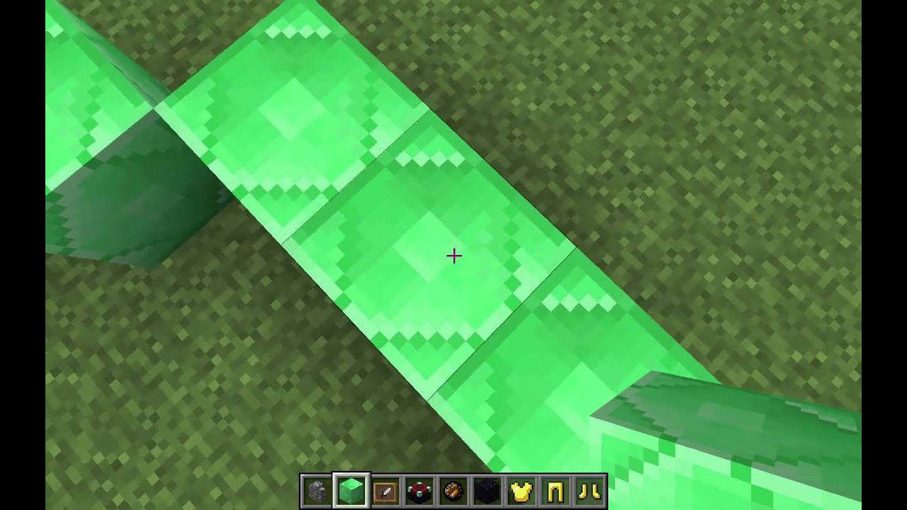 Minecraft: How to build an emerald castle part 1