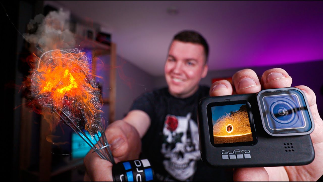 Ogień na zdjęciach - wełna stalowa / steel wool 🔥😱