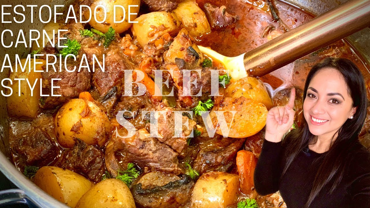 Beef Stew | Estofado de carne estilo americano