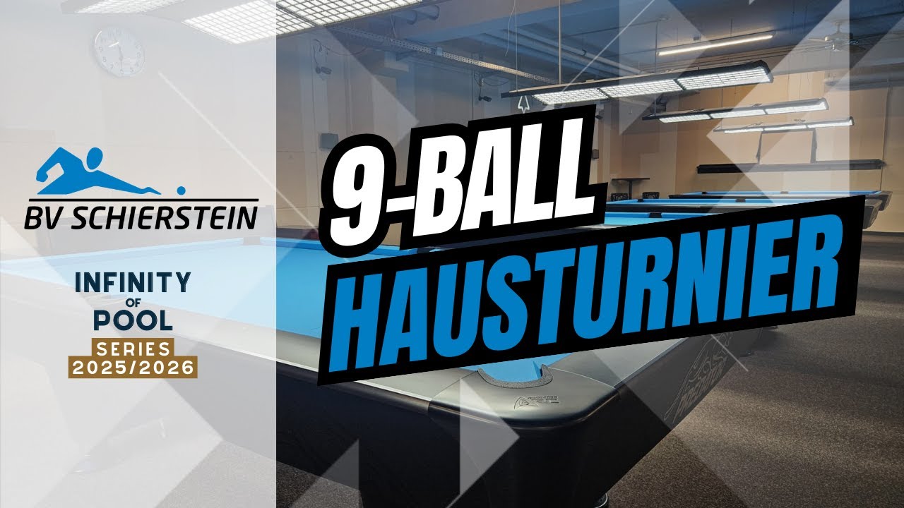WATCH LIVE | BV Schierstein 9-Ball Hausturnier 06.02.2026