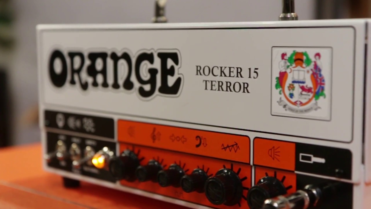 Orange Amplifiers Rocker 15 Terror 15 Watt Tube Guitar Amplifier Head