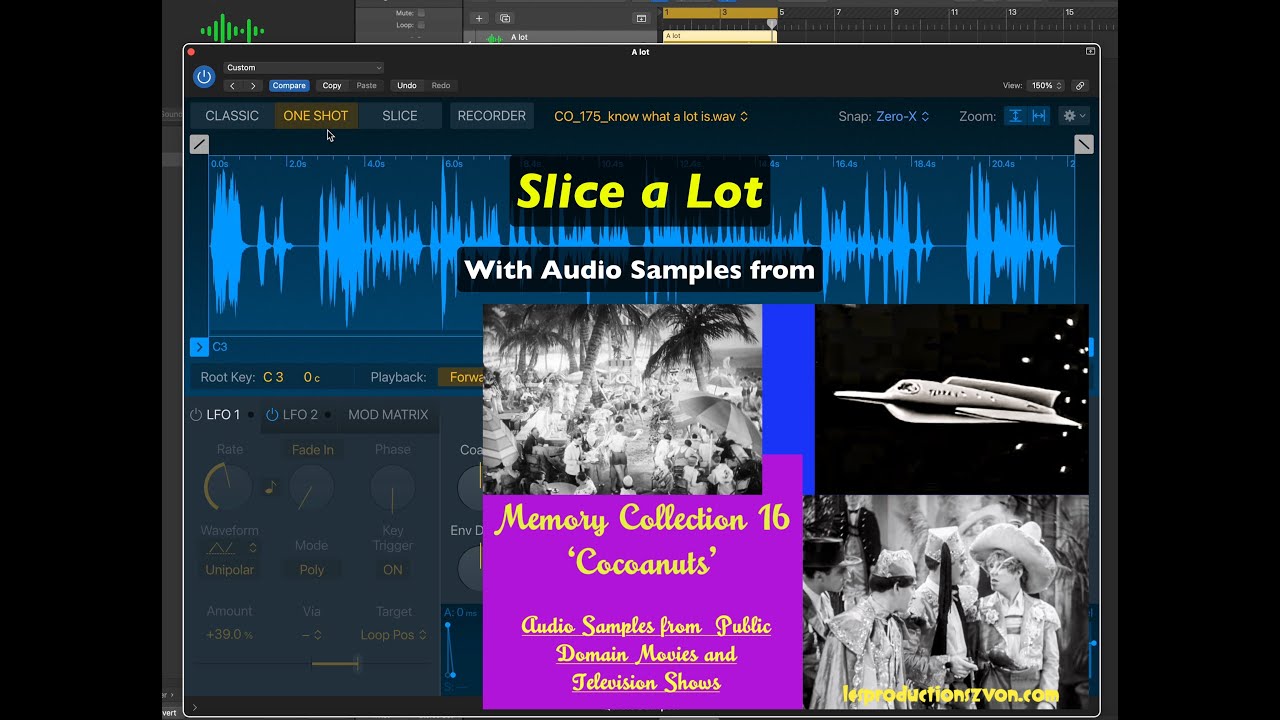Tip: Slice a Lot - with Audio Samples from Memory Collection 16