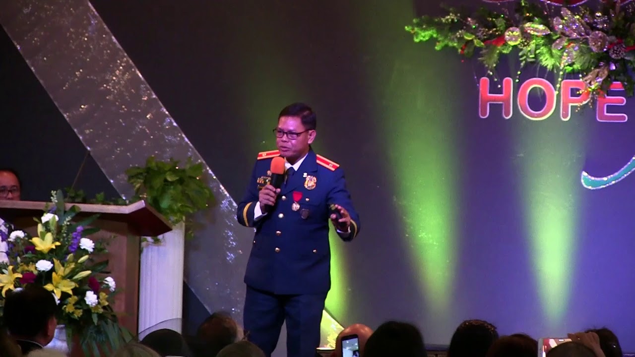 Colonel Jovie Espenido Sermon at Waterman Church