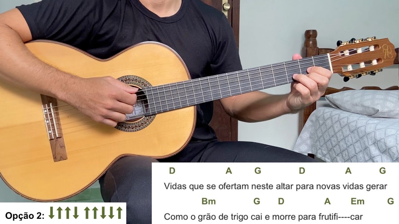 NOSSA OFERTA DE AMOR (canto de ofertório) | como tocar no violão [letra e cifra]