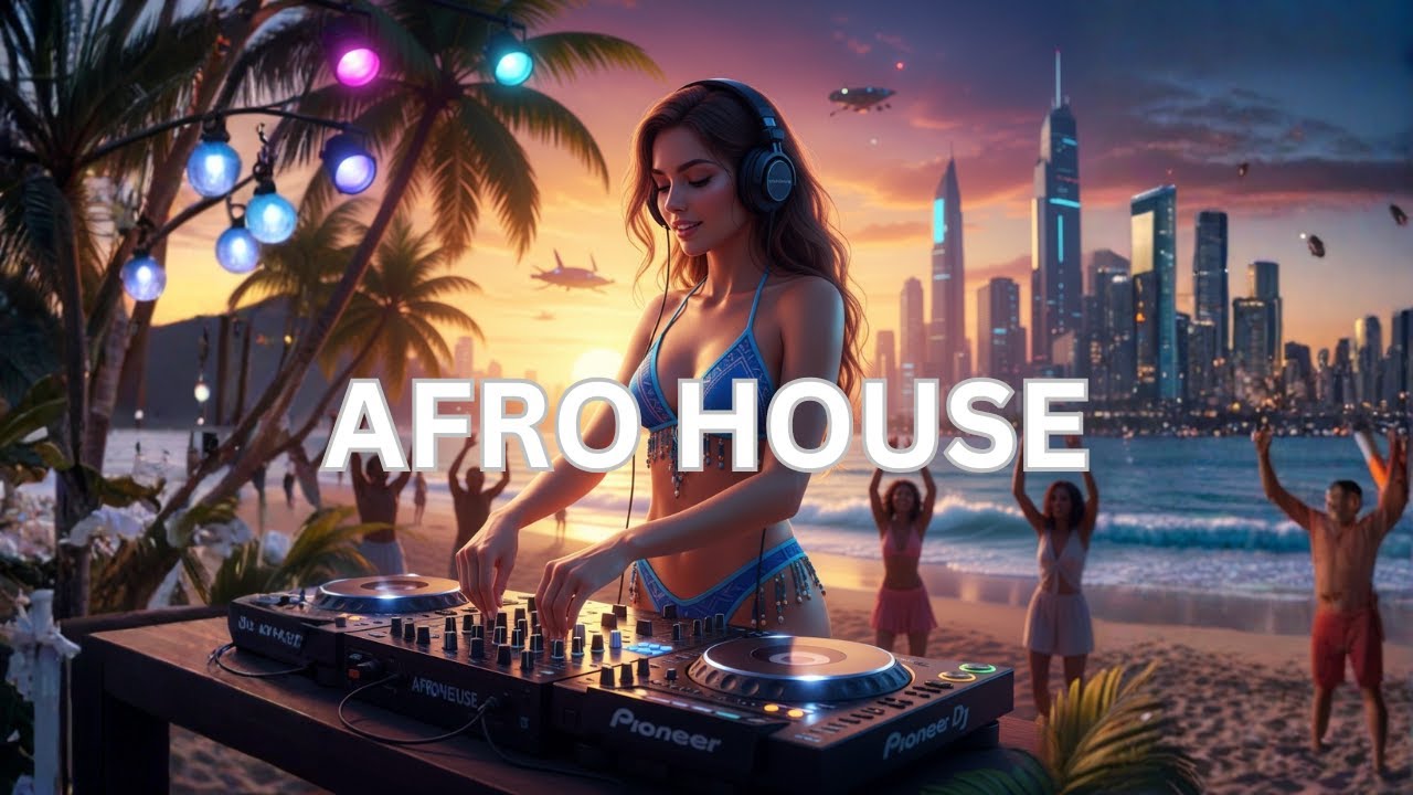 Golden Hour Beach Groove - Melodic Afro House Mix | AZ Afro House