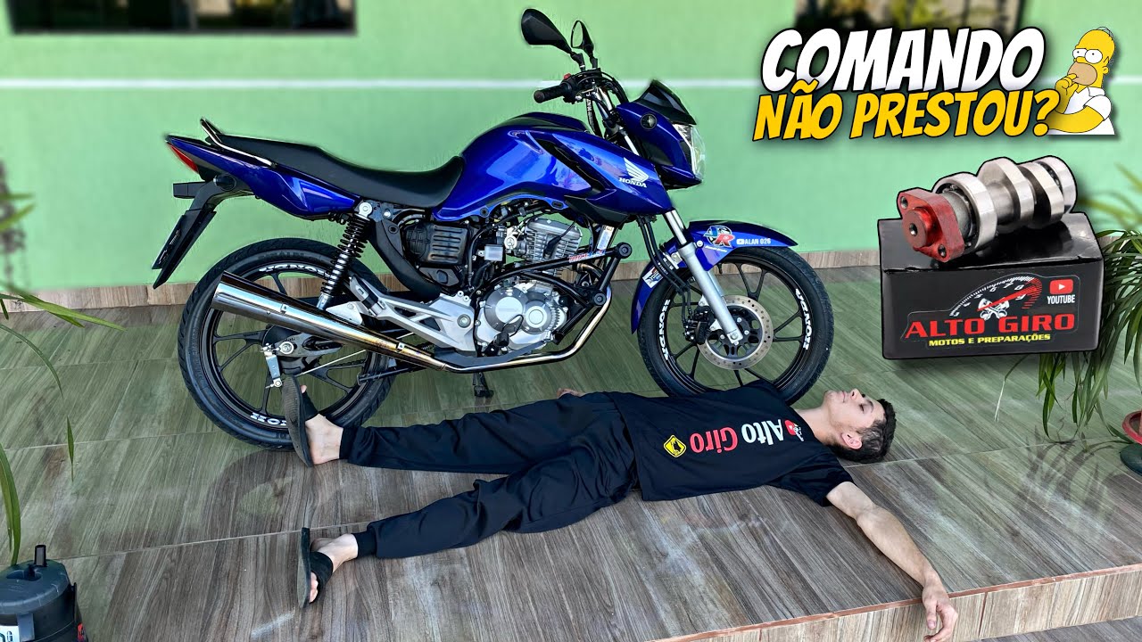 160 NÃO SEGUROU LENTA COM O COMANDO PREPARADO ALTO GIRO