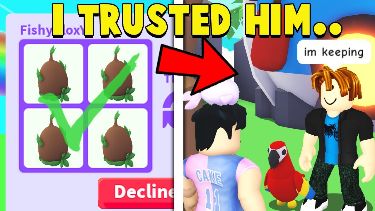 I Let 15 Strangers Open My RAREST EGGS.. (Adopt Me)