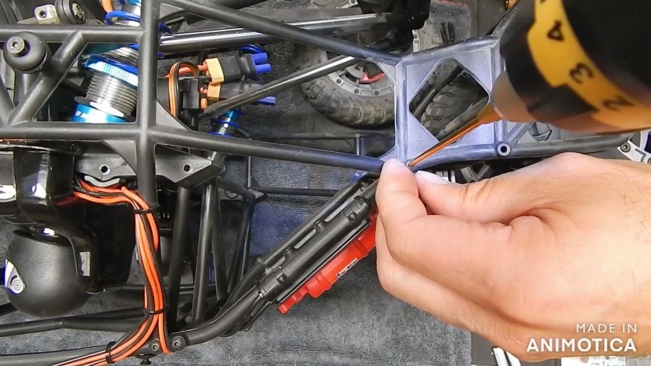 Losi Super Baja Rey 2 0 Chassis Stiffener Install