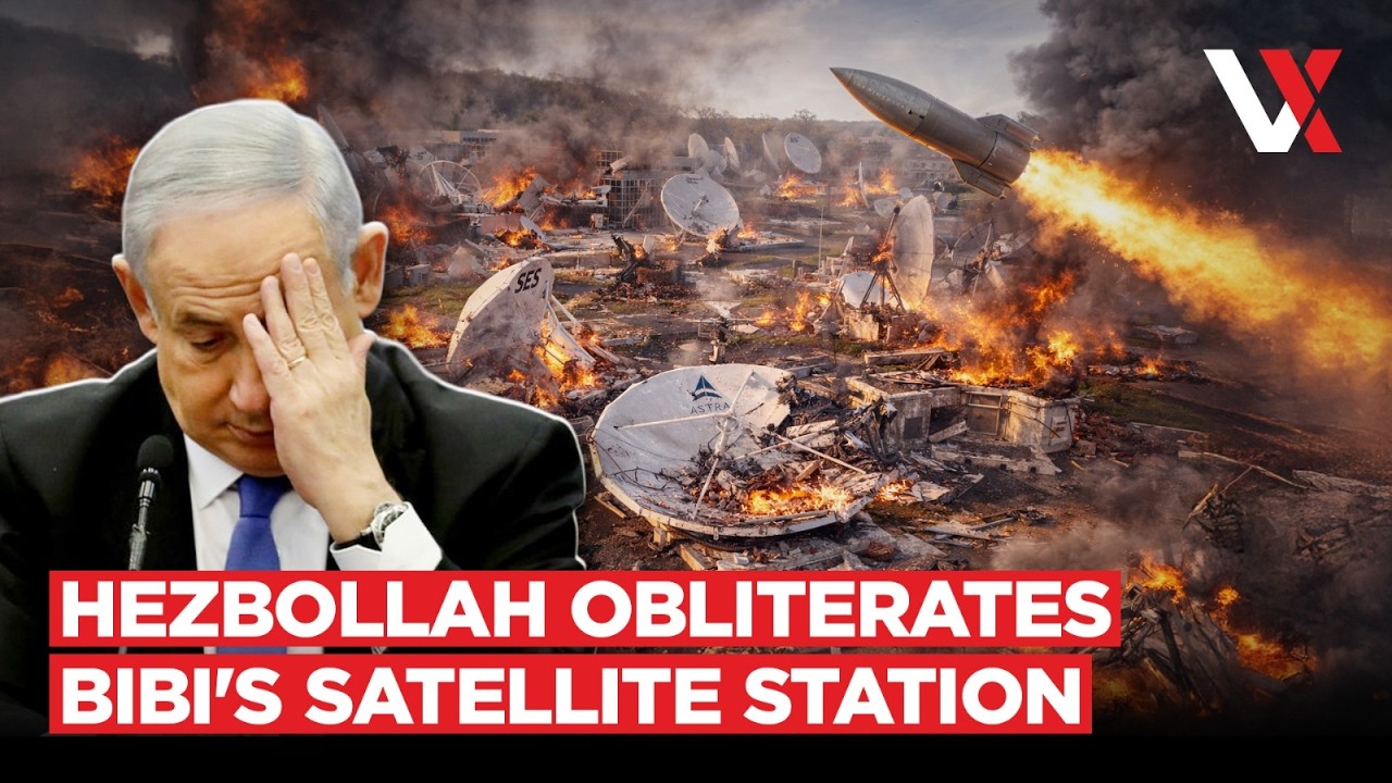 Hezbollah Missile Strikes Israeli SES Satellite Communications Station In Ha'Ela Valley | VERTEX