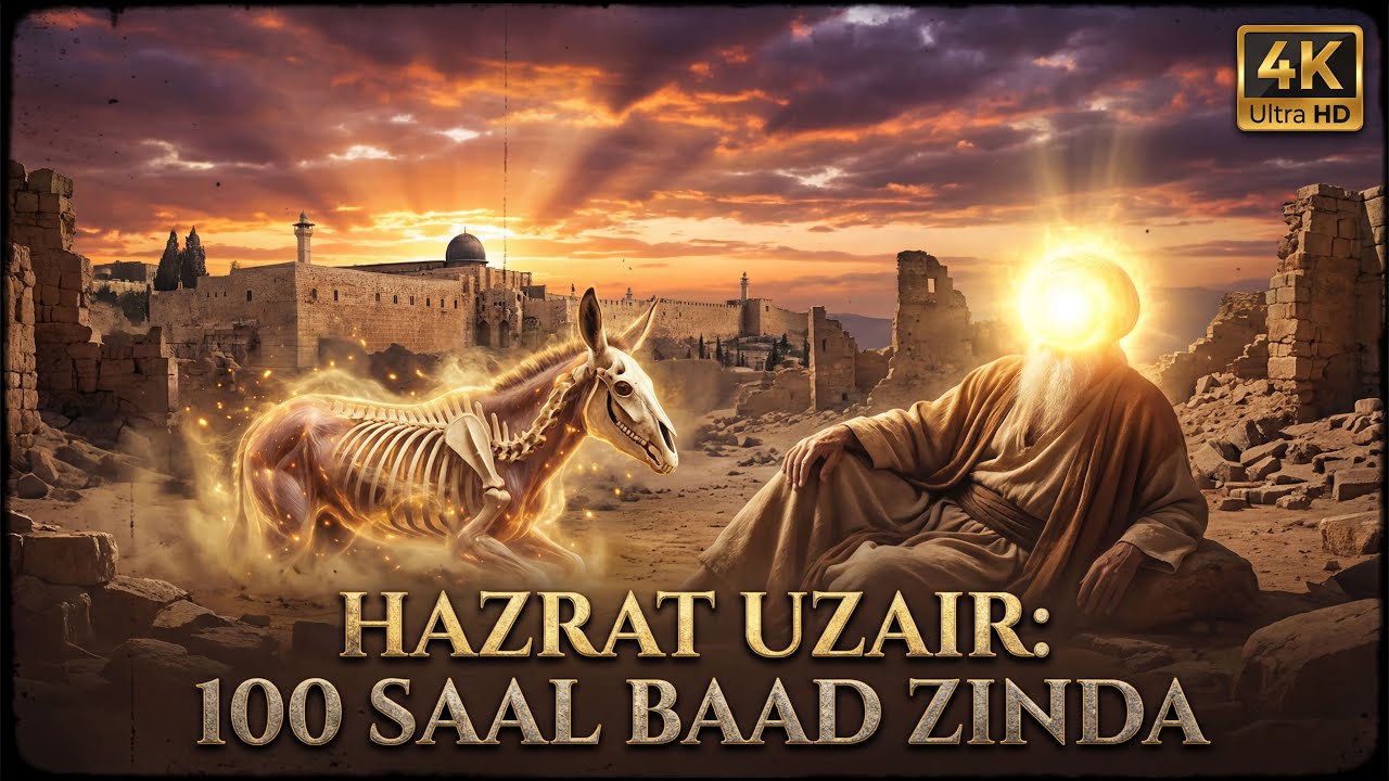 100 Saal Baad Zinda? Hazrat Uzair Ka Waqia | Islamic Stories in Urdu