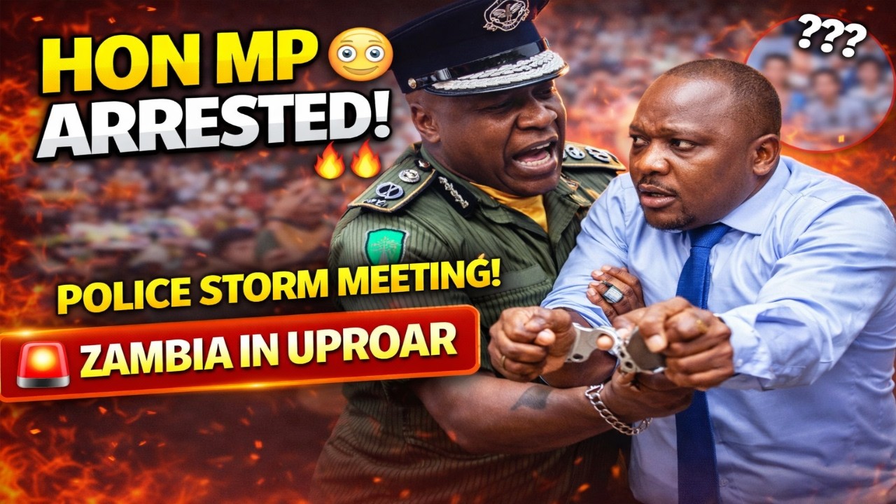 LIVE DRAMA! MP Lukas Simumba Confronts Zambia Police in Nakonde 😱