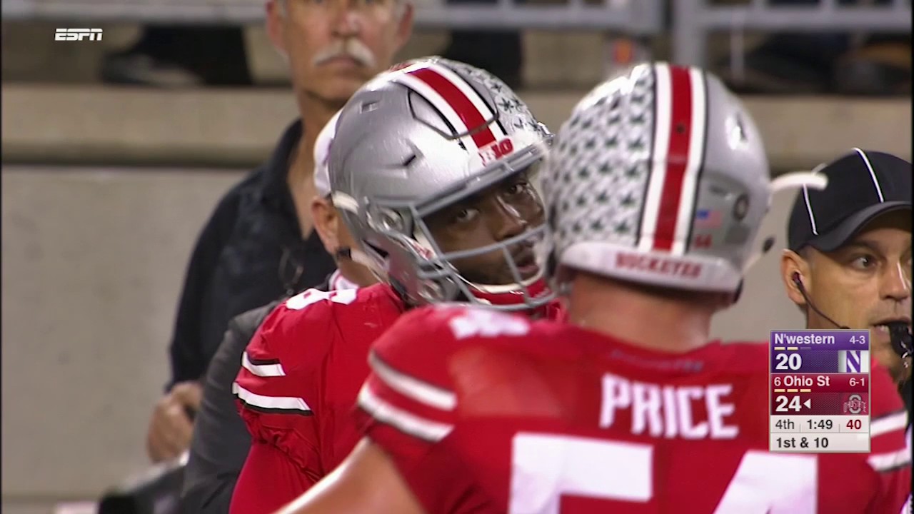 JT Barrett Run Seals Win for Ohio State
