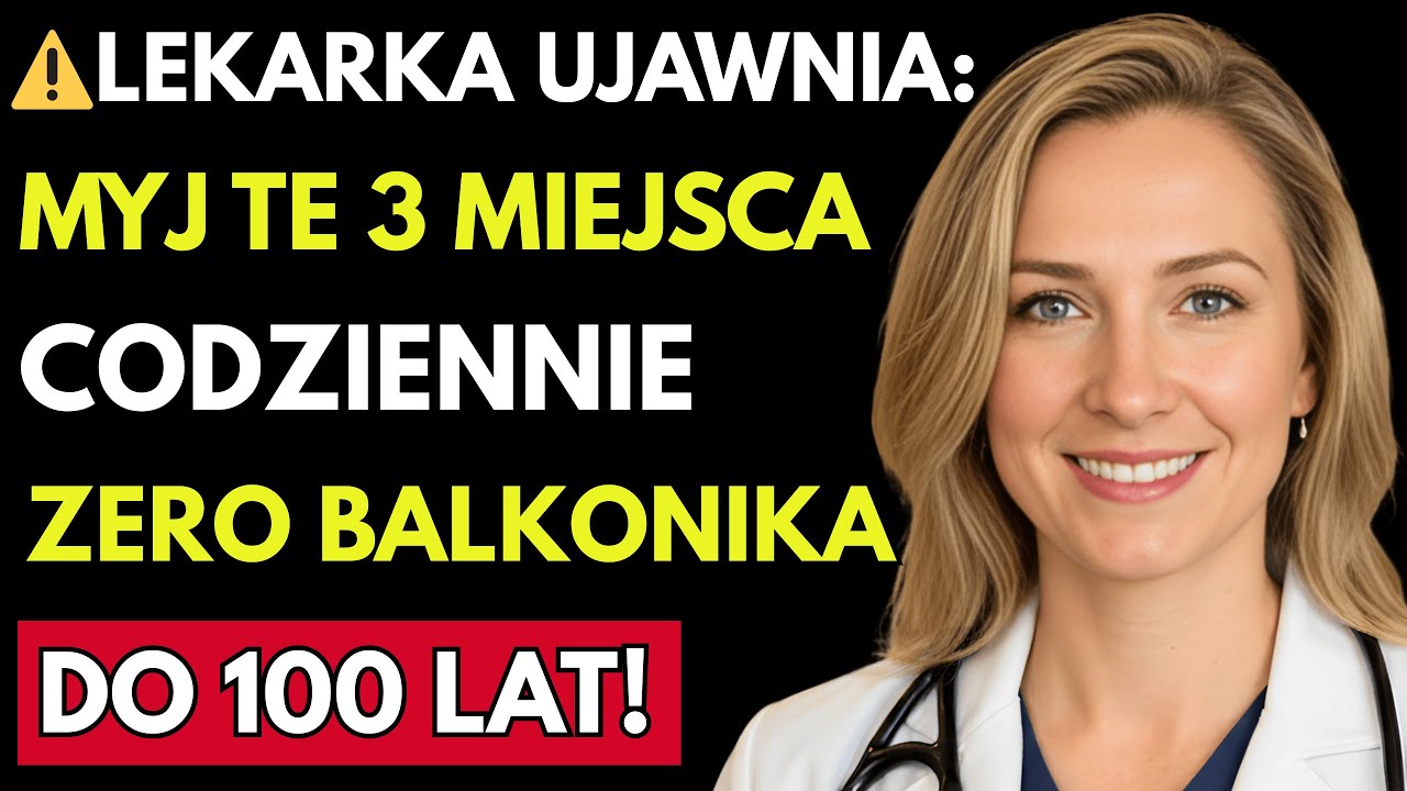 ⚠️ Te 3 miejsca pod prysznicem | Nie myjesz ich? Dom opieki czeka