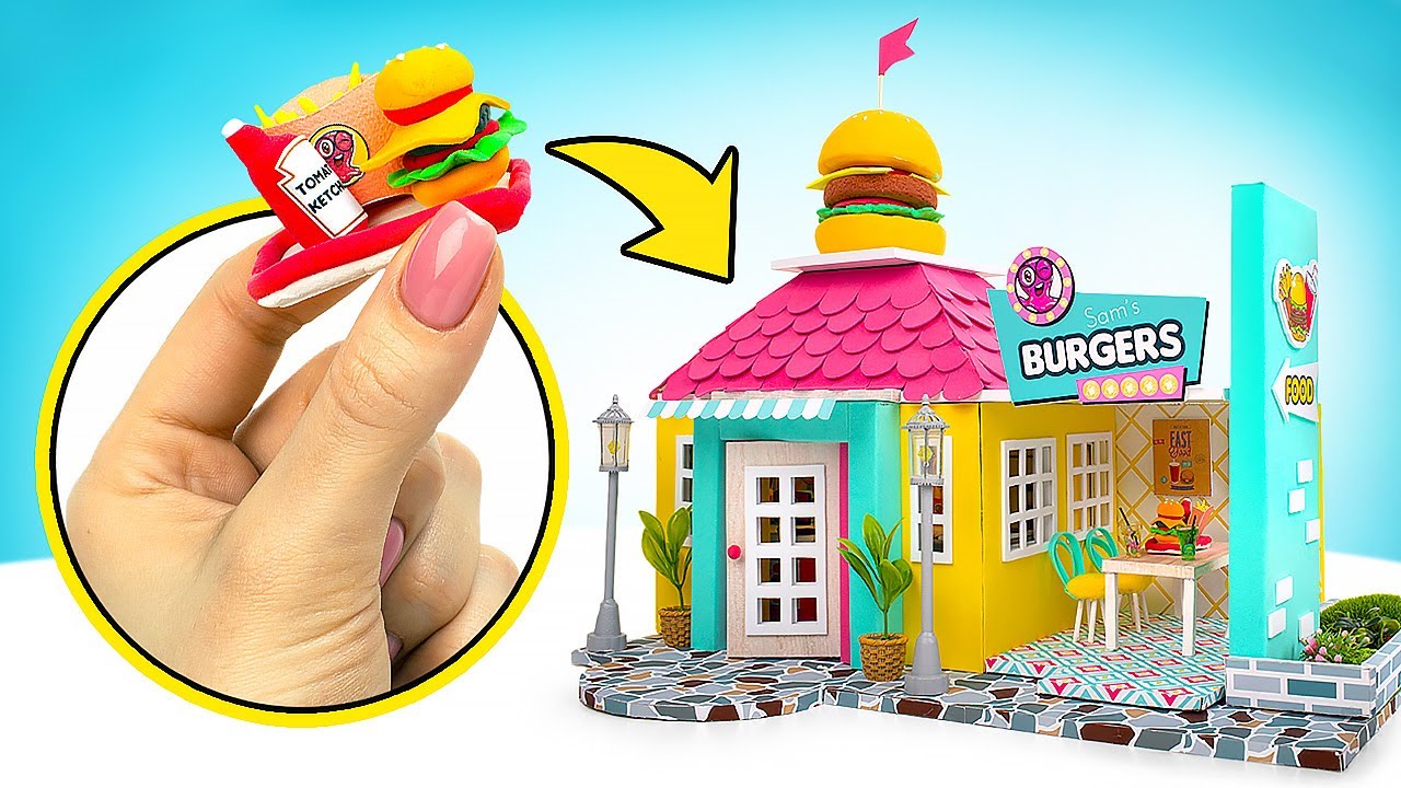 Jak zrobić miniaturową restaurację z tektury