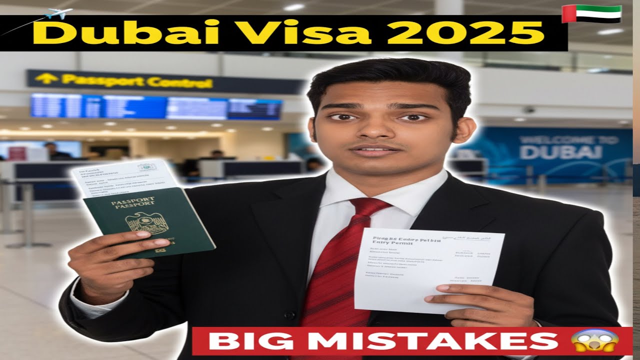Dubai Work Visa 2025 | Entry Permit Full Process Explained 🇦🇪