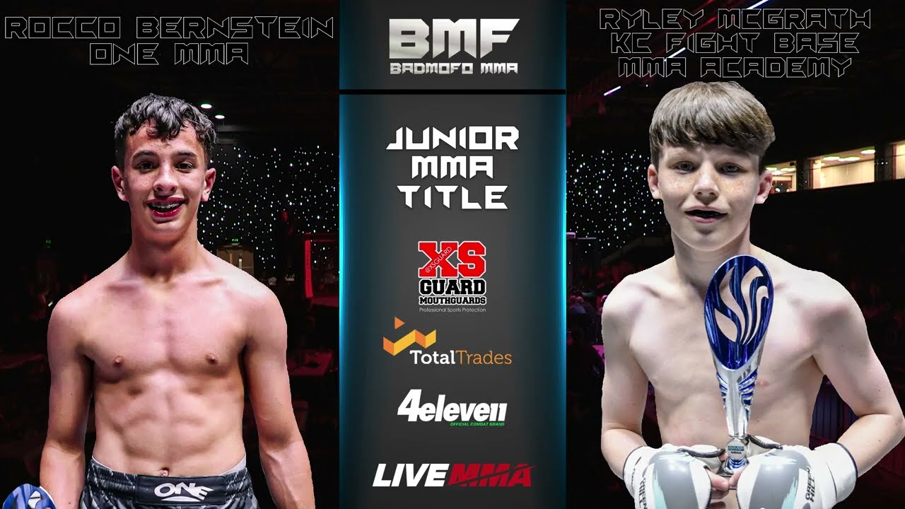 BMF Juniors 2 | Rocco Bernstein vs Ryley McGrath | Title Fight