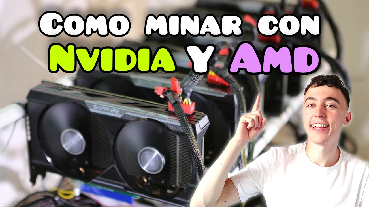 Cómo MINAR con NVIDIA y AMD | Cómo minar dos criptomonedas DIFERENTES en el mismo RIG/MINERO