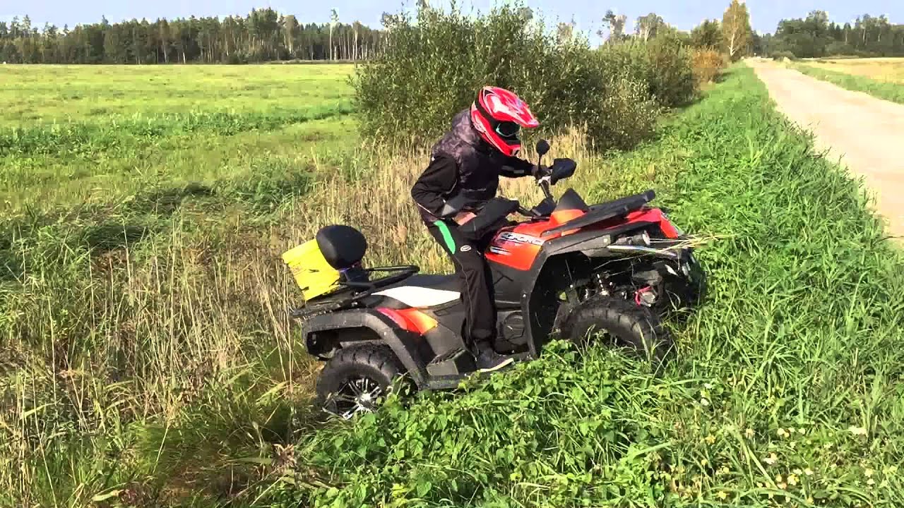 CFMOTO CFORCE 550 небольшая покатушка!!!