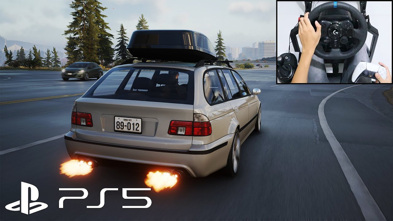 BMW M5 E39 Touring - CarX Street (PS5) Logitech g923 gameplay