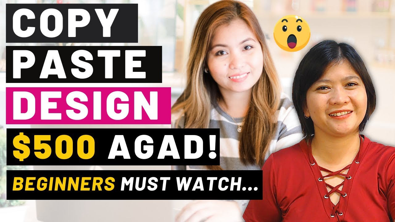 LEGIT Online COPY-PASTE DESIGN JOB - Earn $500 | BEGINNERS and STUDENTS must watch