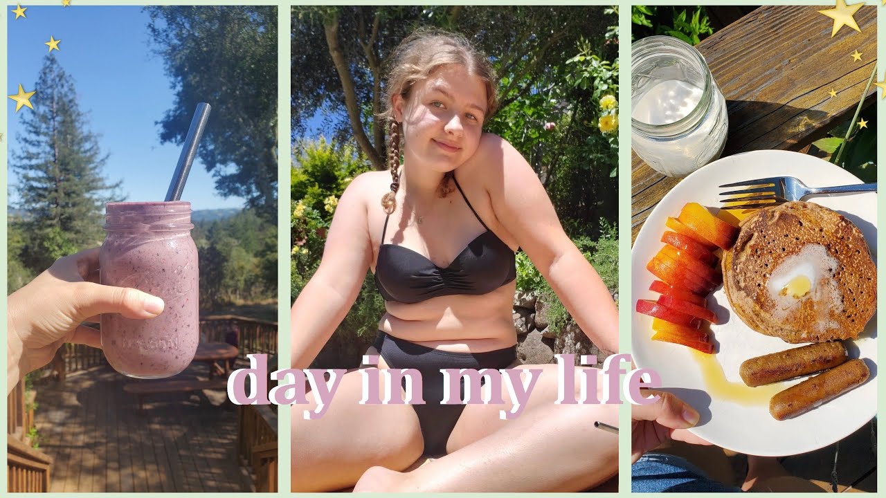day in my life 🌸 and a garden tour!