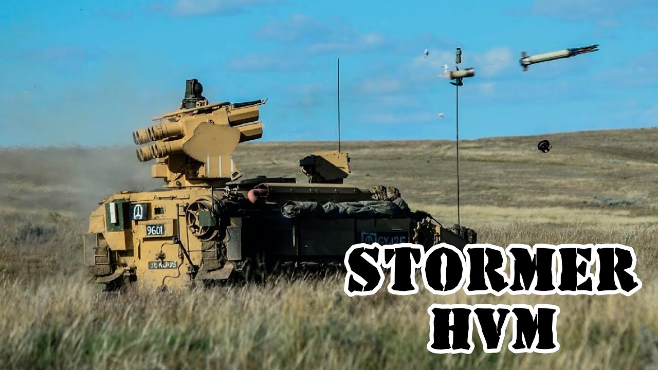 Британский ЗРК Stormer HVM || Обзор