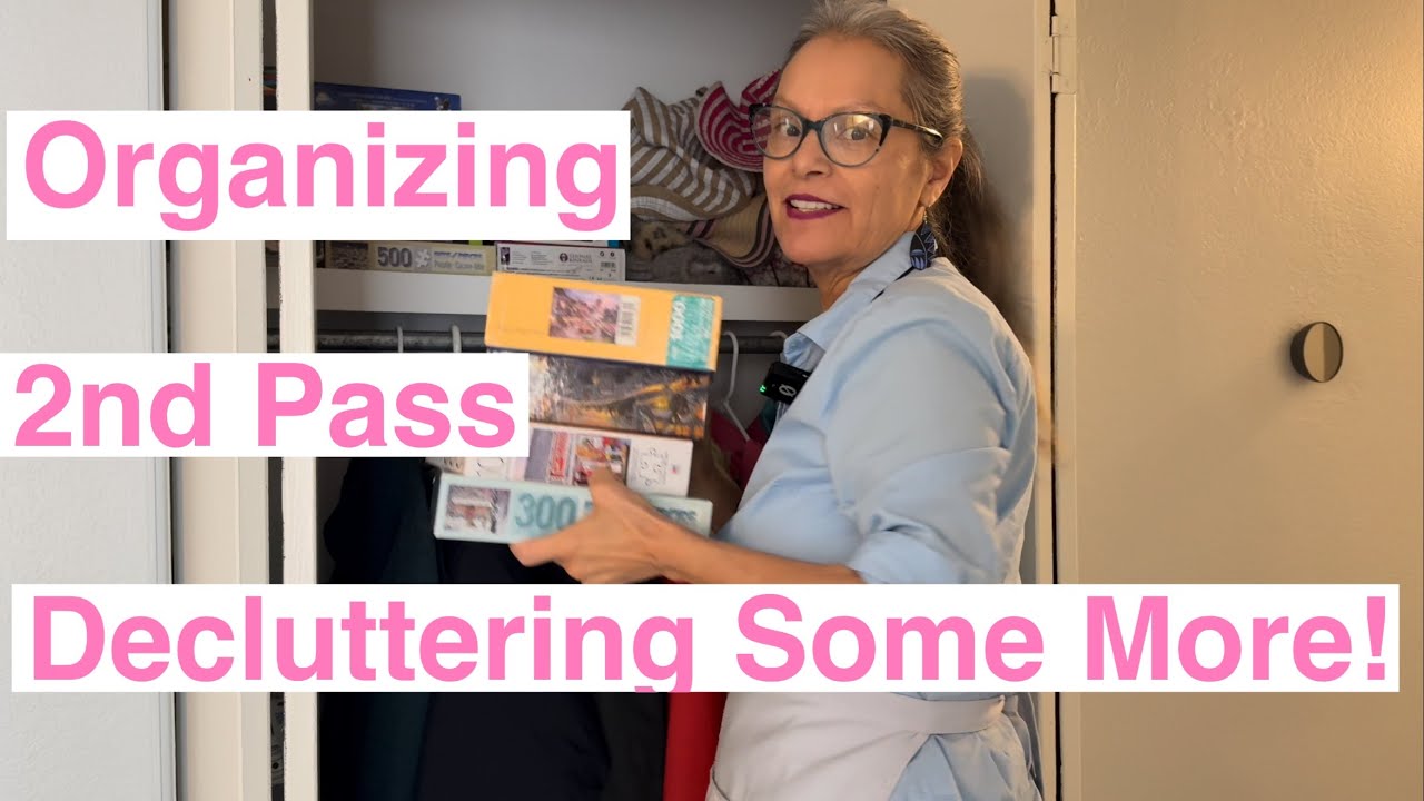 Does the Decluttering Ever Stop! Day 1 Move it Out & Day 2 Organize & Declutter “STUFF”