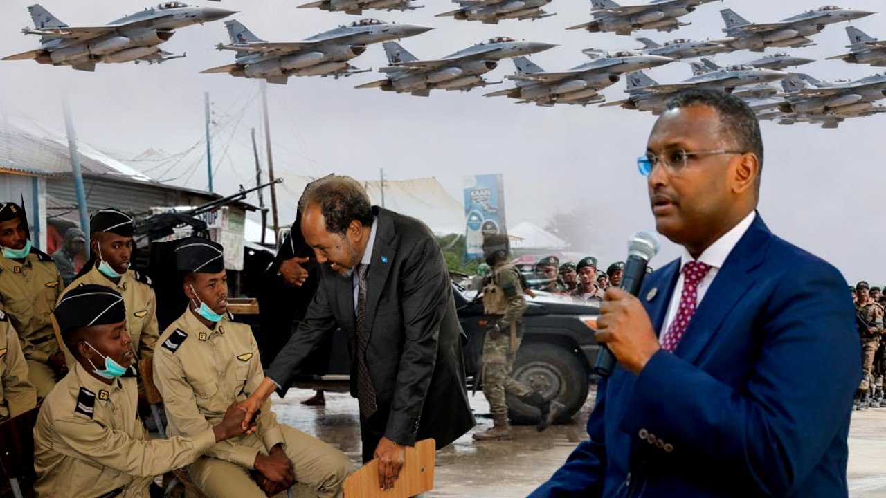 MW Xasan sh oo Mahad salad deg deg ugu yeeray, Diyaradaha F 16 oo Wacdaro ka dhigay Dalka, Isra,  l
