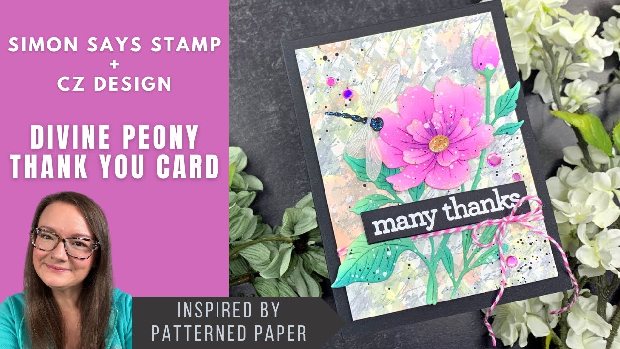Patterned Paper Inspired Card | Simon Says Stamp